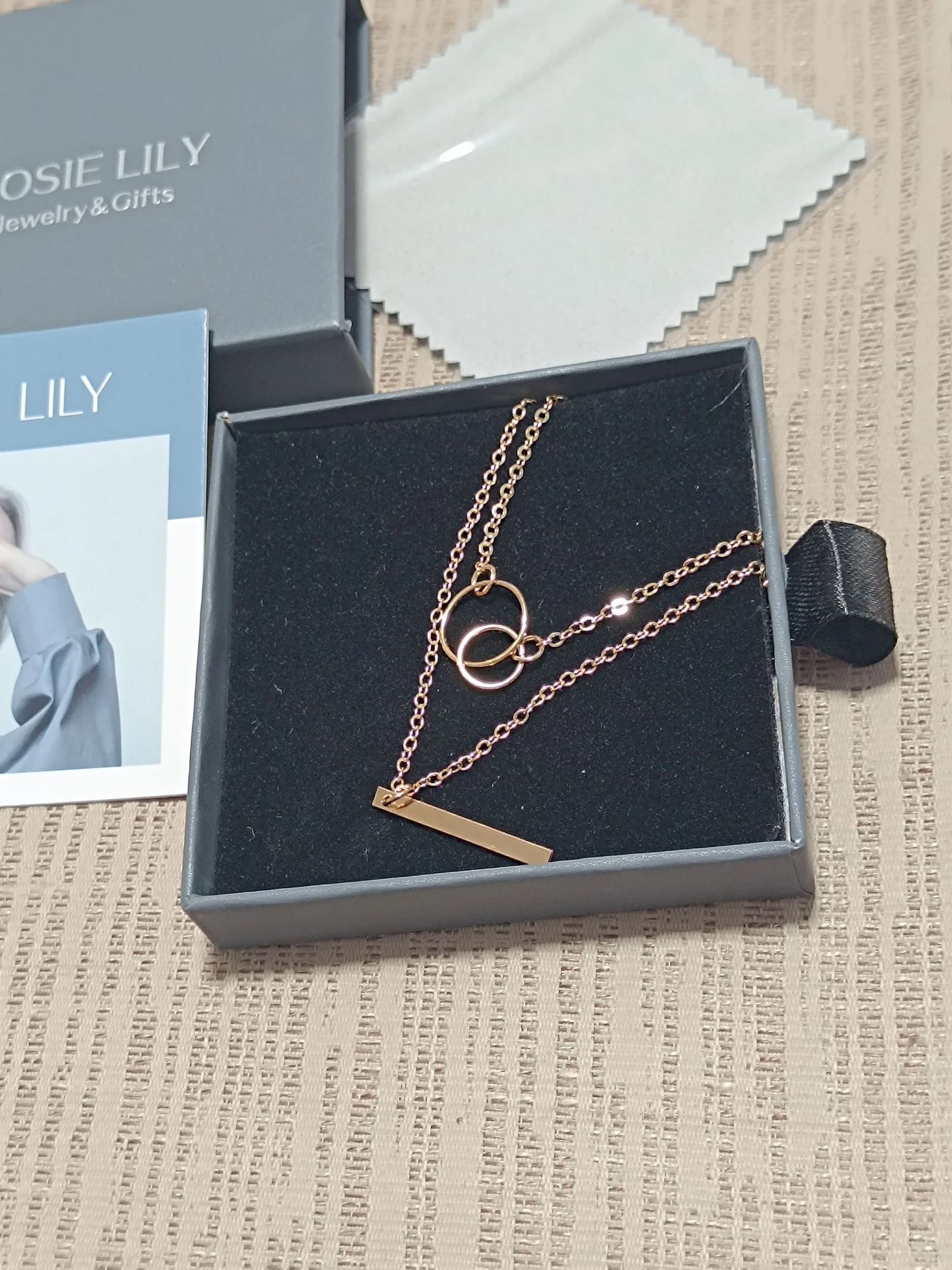 Colar duplo dourado 🤎 novo – photo 2